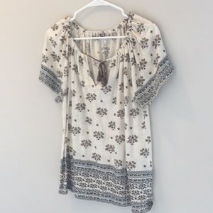 Lucky brand top size L NWT